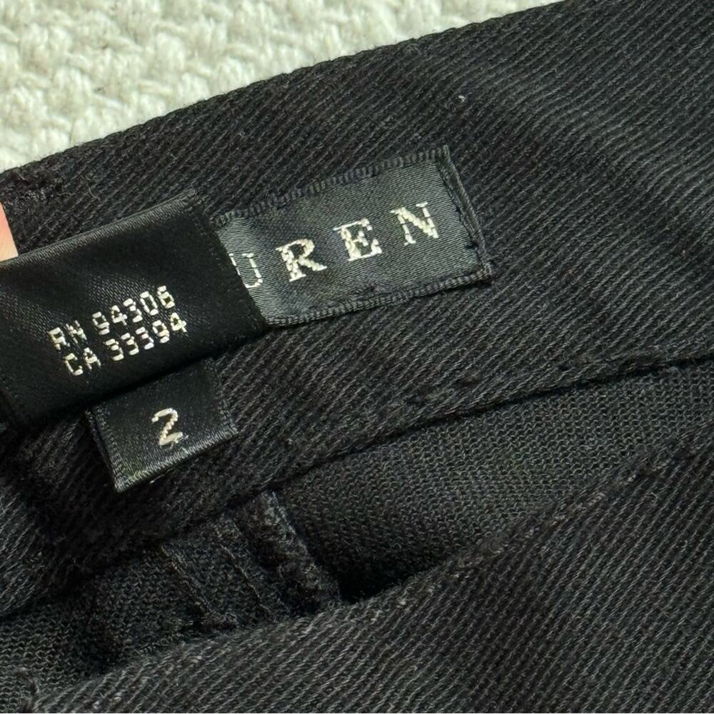 Ralph Lauren Black Label Classic Bootcut Zip Fly High Rise Jeans 34” Women’s 2 - Picture 9 of 10
